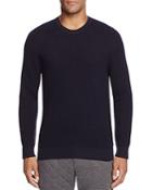 The Men's Store At Bloomingdale's Thermal Stitch Merino Wool Crewneck Sweater