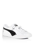 Puma X Shantell Martin Women's Clyde Leather Lace Up Sneakers