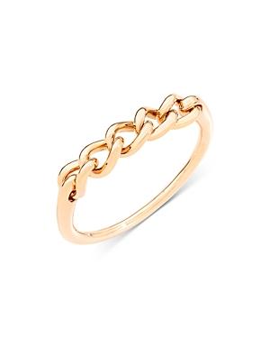 Pomellato 18k Rose Gold Iconica Tango Chain Link Ring
