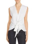 Milly Tie-front Top