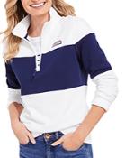 Vineyard Vines Shep Cotton Color Blocked Polo Top