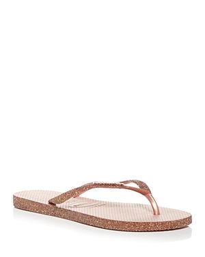 Havianas Women's Slim Sparkle Ii Flip Flops