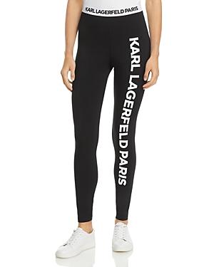 Karl Lagerfeld Paris Klp Logo Leggings