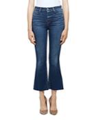 L'agence Kendra High Rise Cropped Flared Jeans In Nova