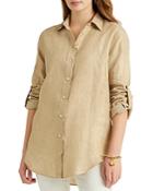 Lauren Ralph Lauren Linen Button Up Shirt