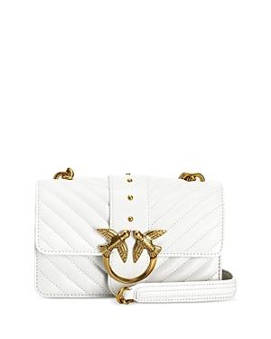 Pinko Love Mini Quilted Leather Bag