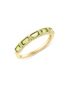 Bloomingdale's Peridot Stacking Band In 14k Yellow Gold - 100% Exclusive