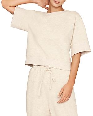 B New York Padded Sleeve Top