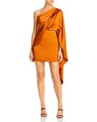 Significant Other Anne One Shoulder Wrap Dress