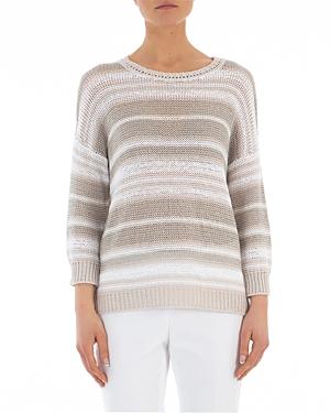 Peserico Striped Knitted Sweater