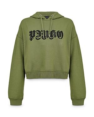 Pinko Beaded Logo Hoodie