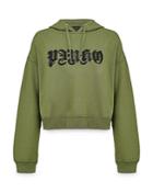 Pinko Beaded Logo Hoodie