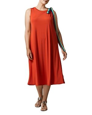 Marina Rinaldi Olmo Bow Shoulder Dress