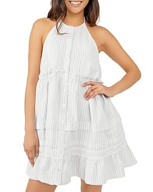 Free People Desert Days Striped Mini Dress