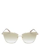 Oliver Peoples Women's Butterfly Sunglasses, 60mm