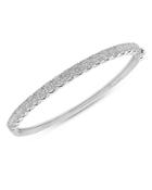 Bloomingdale's Diamond Classic Bangle Bracelet In 14k White Gold, 4.50 Ct. T.w. - 100% Exclusive