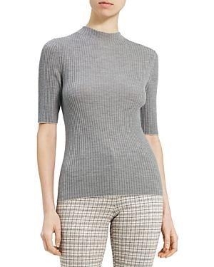 Theory Leenda Ribbed Knit Sweater