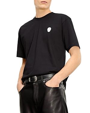 The Kooples Black Happy Skull Tee