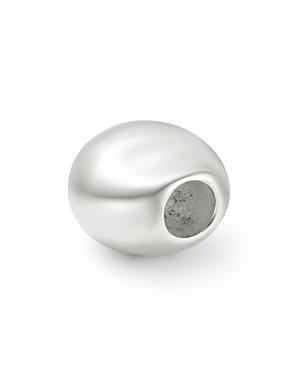 Dodo Sterling Silver Pepita Round Bead Component