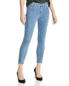 J Brand 835 Mid Rise Crop Skinny Jeans In Lightyear