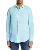 Emporio Armani Tonal Stitch Regular Fit Button-down Shirt