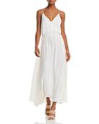 Theory Silk Relaxed Maxi Dress