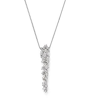 Bloomingdale's Diamond Drop Pendant Necklace In 14k White Gold, 0.50 Ct. T.w. - 100% Exclusive