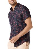 Rodd & Gunn Big Glory Bay Floral Short Sleeve Shirt