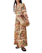 Ba & Sh Benja Paisley Print Maxi Dress