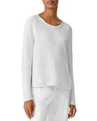 Eileen Fisher Crewneck Long Sleeve Sweater