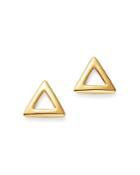Bloomingdale's Triangle Stud Earrings In 14k Yellow Gold - 100% Exclusive