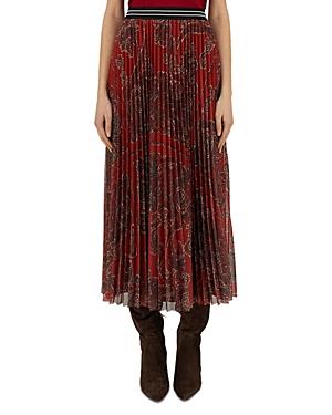 Marella Saggina Tulle Pleated Skirt