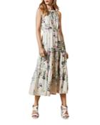 Ted Baker Pergola Tiered Halterneck Midi Dress (63% Off) - Comparable Value $349