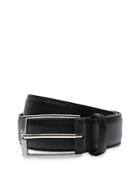 Sandro Men's Loop Saffiano Leather Belt