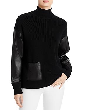 Boss Fanalia Mixed Media Sweater