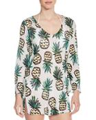 Milly Pineapple Print Tunic Swim Cover Up