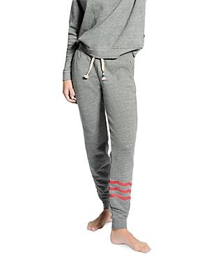 Sol Angeles Red Waves Jogger Pants