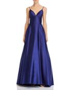 Avery G Satin Ball Gown