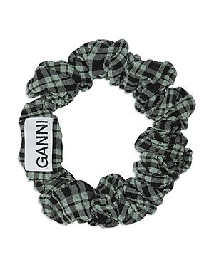 Ganni Stretch Seersucker Scrunchie