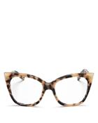 Pared Eyewear Cat & Mouse Cookies Cat Eye Glasses, 51mm
