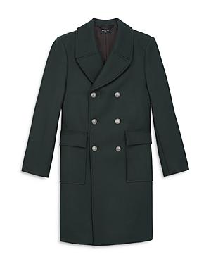The Kooples Double Breasted Camel Overcoat