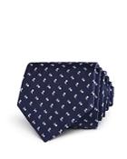 Boss Micro Tossed Floral Classic Tie