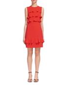 Whistles Bea Tiered Ruffled Dress