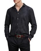 John Varvatos Collection Slim Fit Shapable Collar Shirt