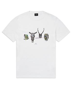 Ps Paul Smith Four Skull Graphic Short Sleeve Tee