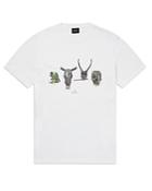 Ps Paul Smith Four Skull Graphic Short Sleeve Tee