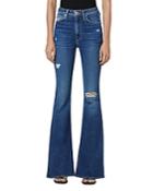 Hudsonholly High Rise Flared Jeans In Superbloom
