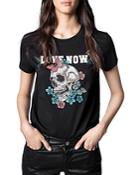 Zadig & Voltaire Love Now Skull Graphic Tee