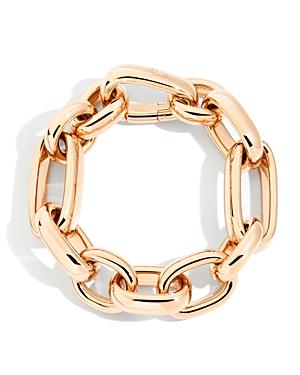 Pomellato 18k Rose Gold Iconica Bold Chain Link Bracelet