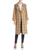 Burberry Eastheath Check Trench Coat